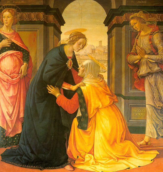Domenico Ghirlandaio Visitation 8 china oil painting image